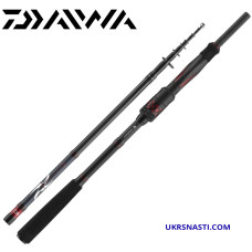 Спиннинг телескопический Daiwa 24 Ninja X-Compact Spin длина 2,25м тест 5-30гр